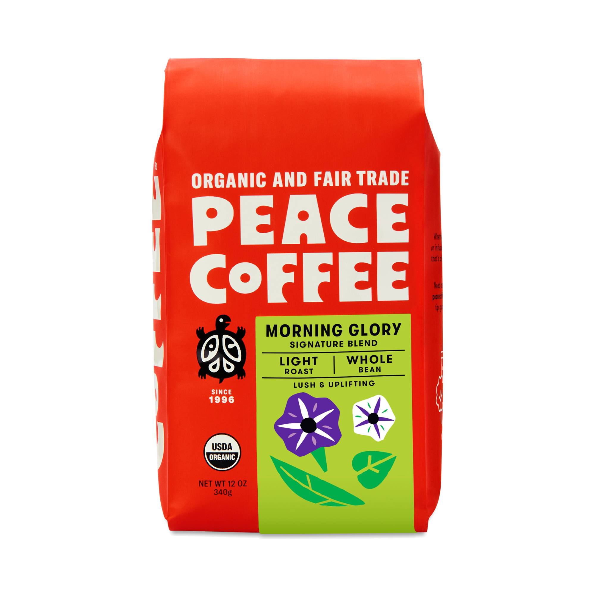 Whole Bean Coffee, Morning Glory Signature Blend Light Roast