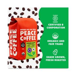Whole Bean Coffee, Morning Glory Signature Blend Light Roast