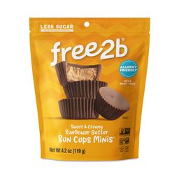 Mini Sunflower Butter Chocolate Cups 35%