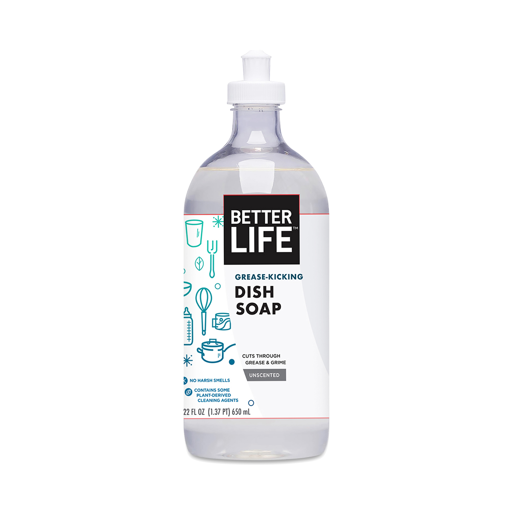 Better Life Dish Soap, Unscented Thrive Market