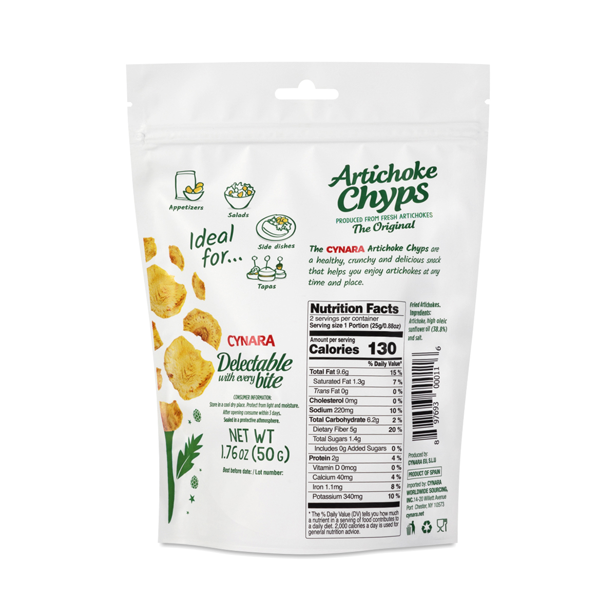 Cynara Artichoke Chyps, Original Thrive Market