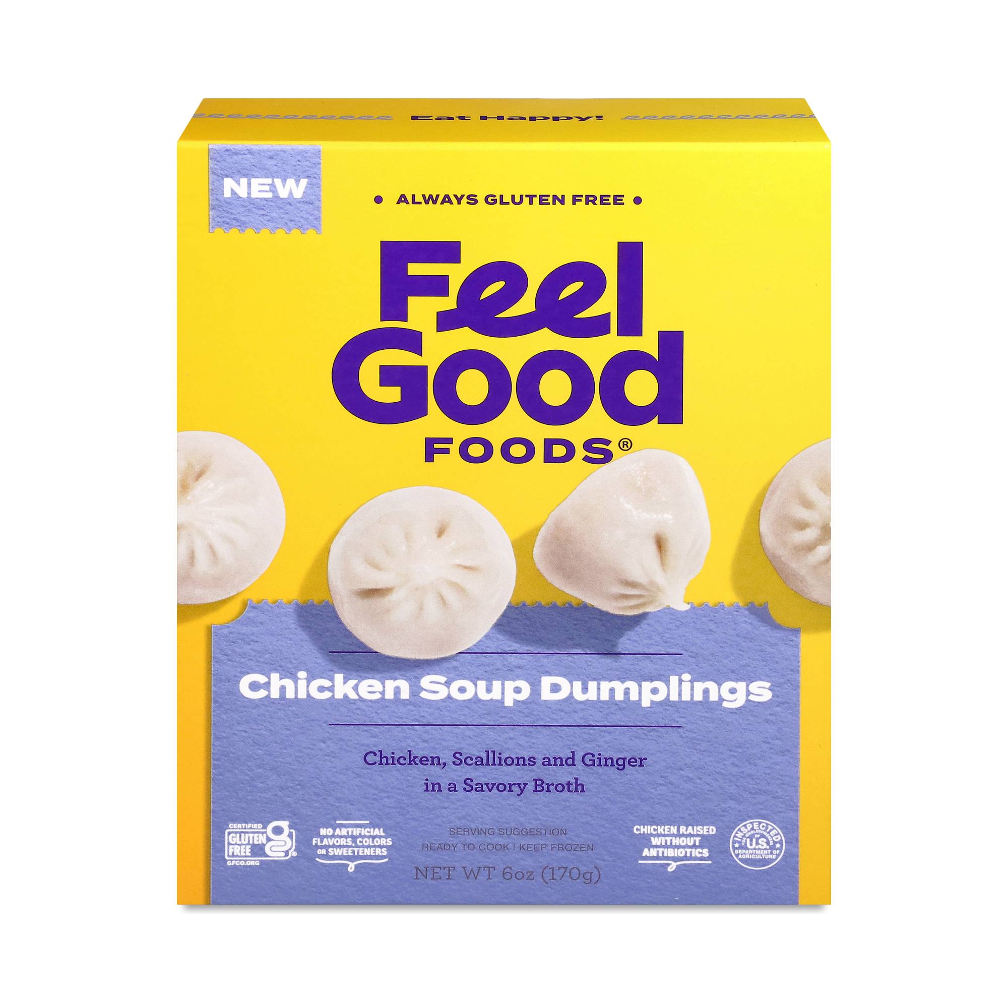 Gluten Free Soup Dumplings, Chicken