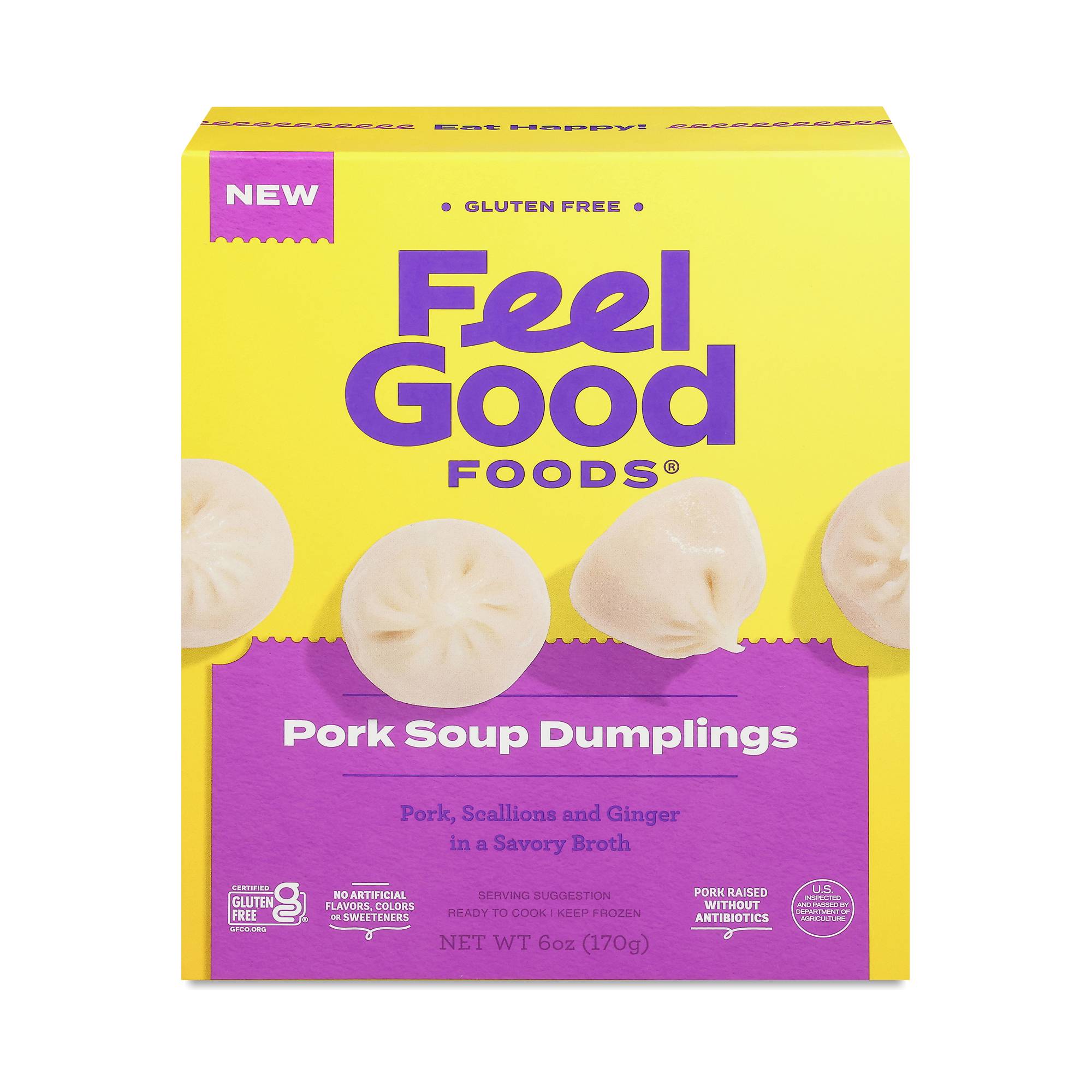 Gluten Free Soup Dumplings, Pork