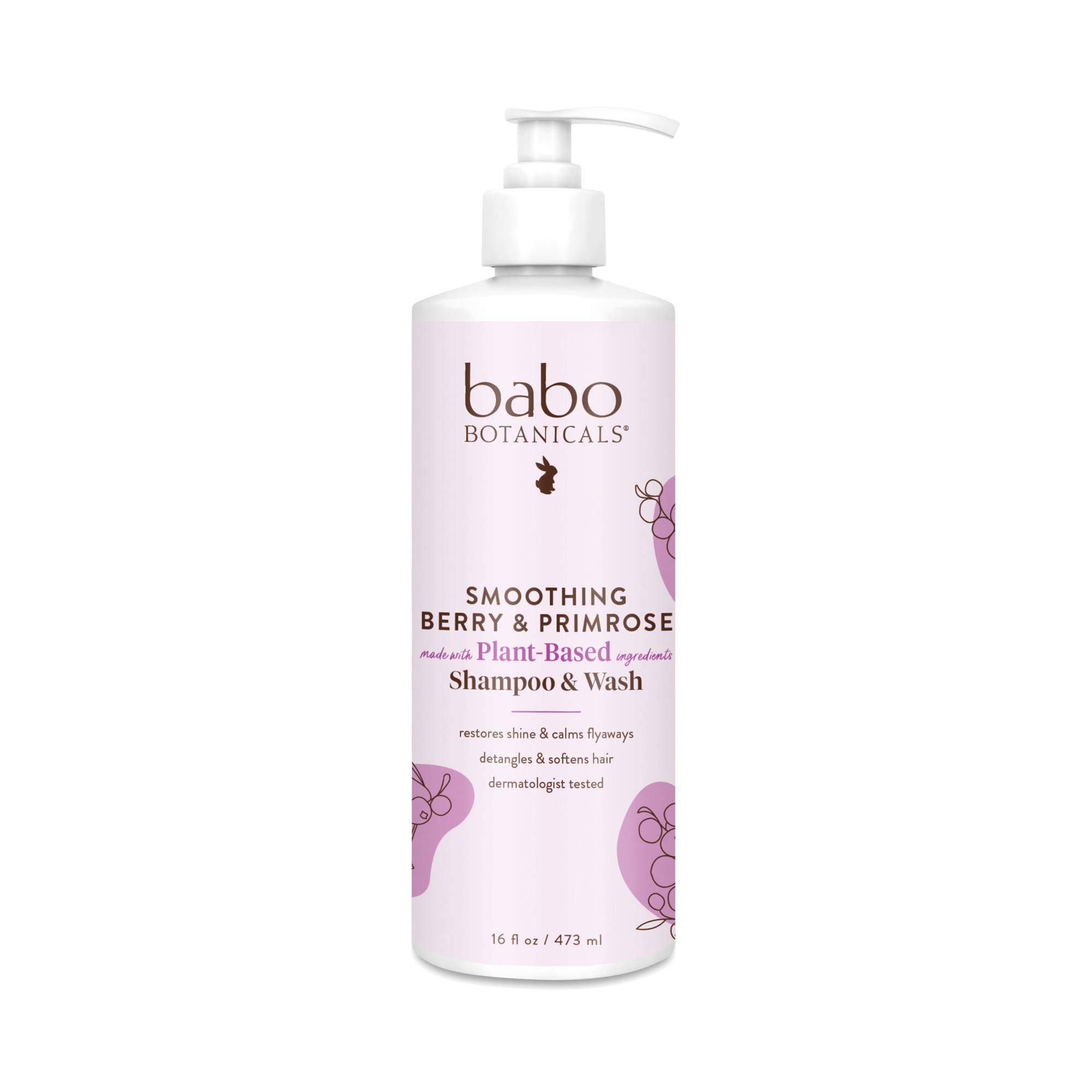 Smoothing Shampoo & Wash,  Berry & Primrose