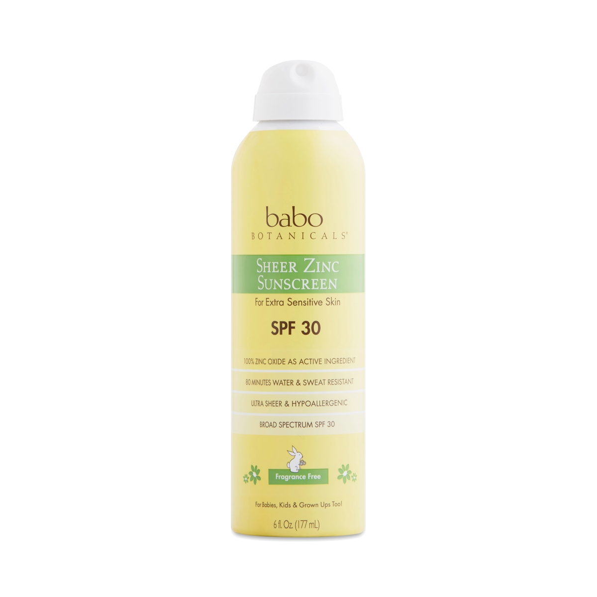 babo botanicals sheer zinc continuous spray