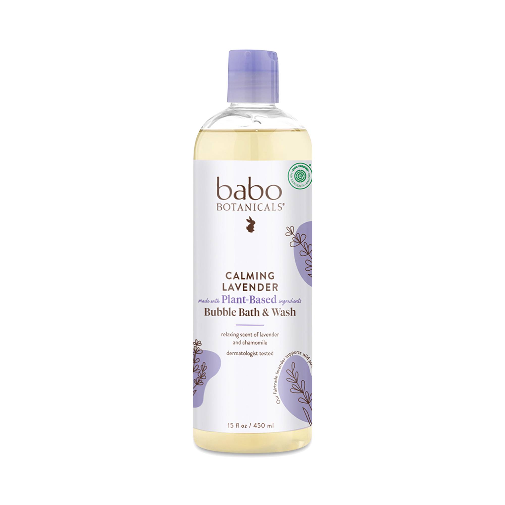 Bubble Bath & Wash, Calming Lavendar
