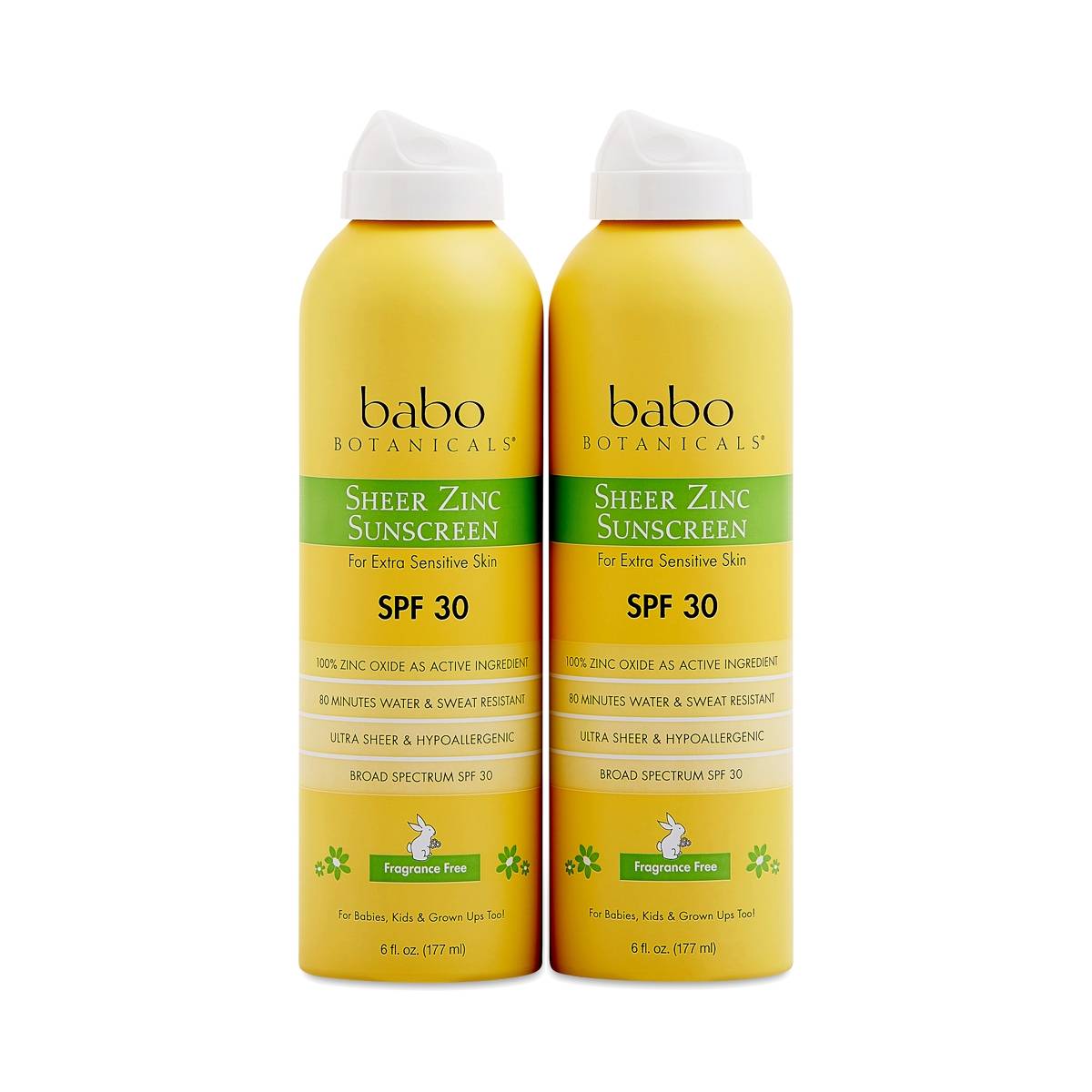 SPF 30 Sheer Zinc Continuous Spray Sunscreen Duo