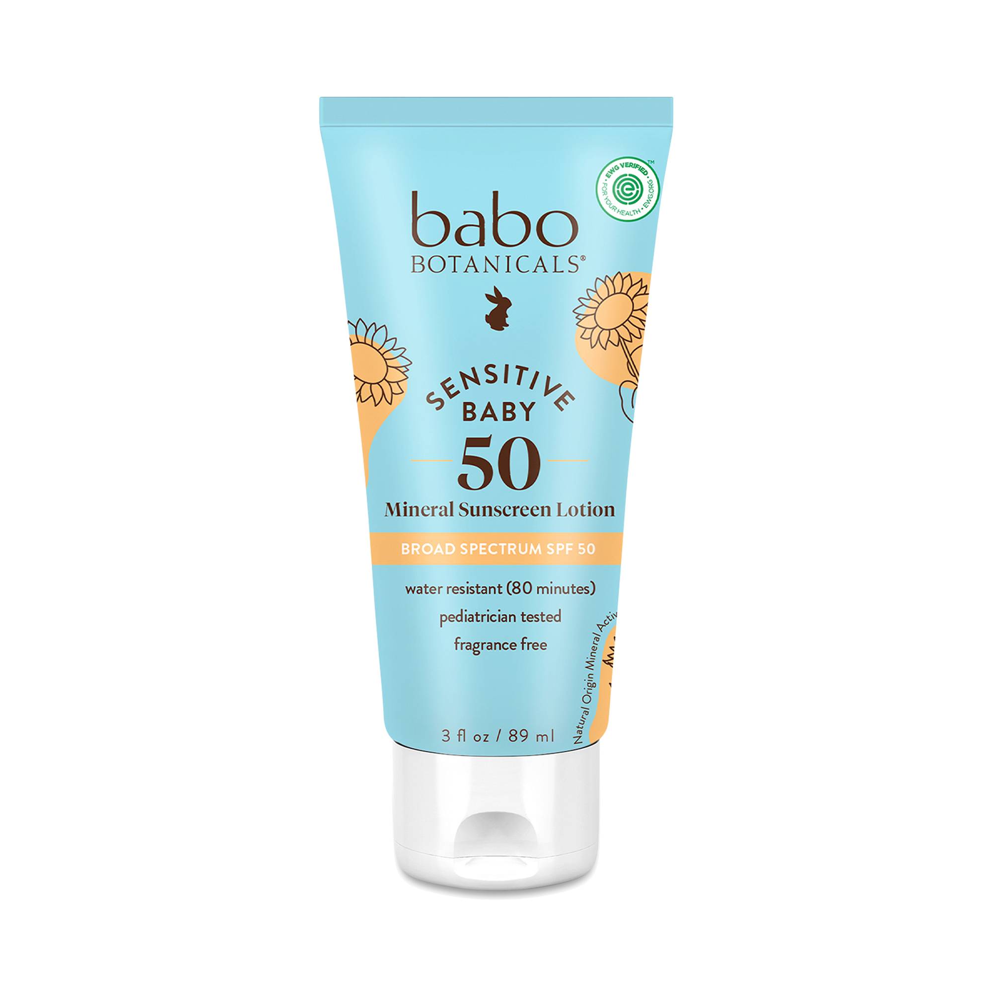 Sensitive Baby Mineral Sunscreen Lotion, SPF 50
