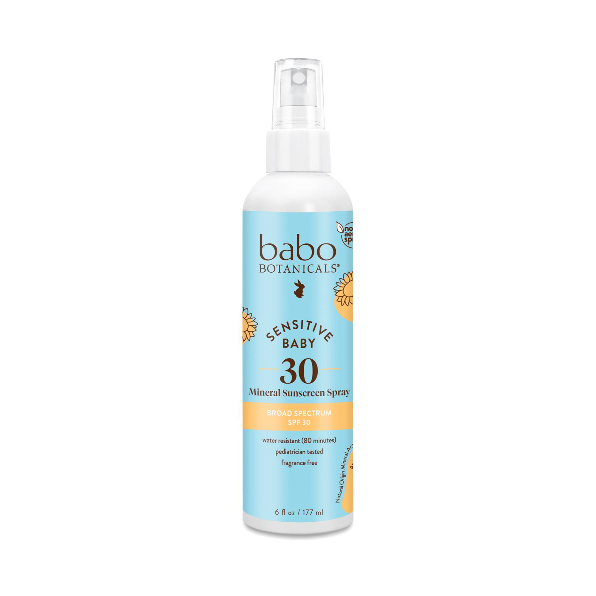 Sensitive Baby Mineral Sunscreen Spray, SPF 30