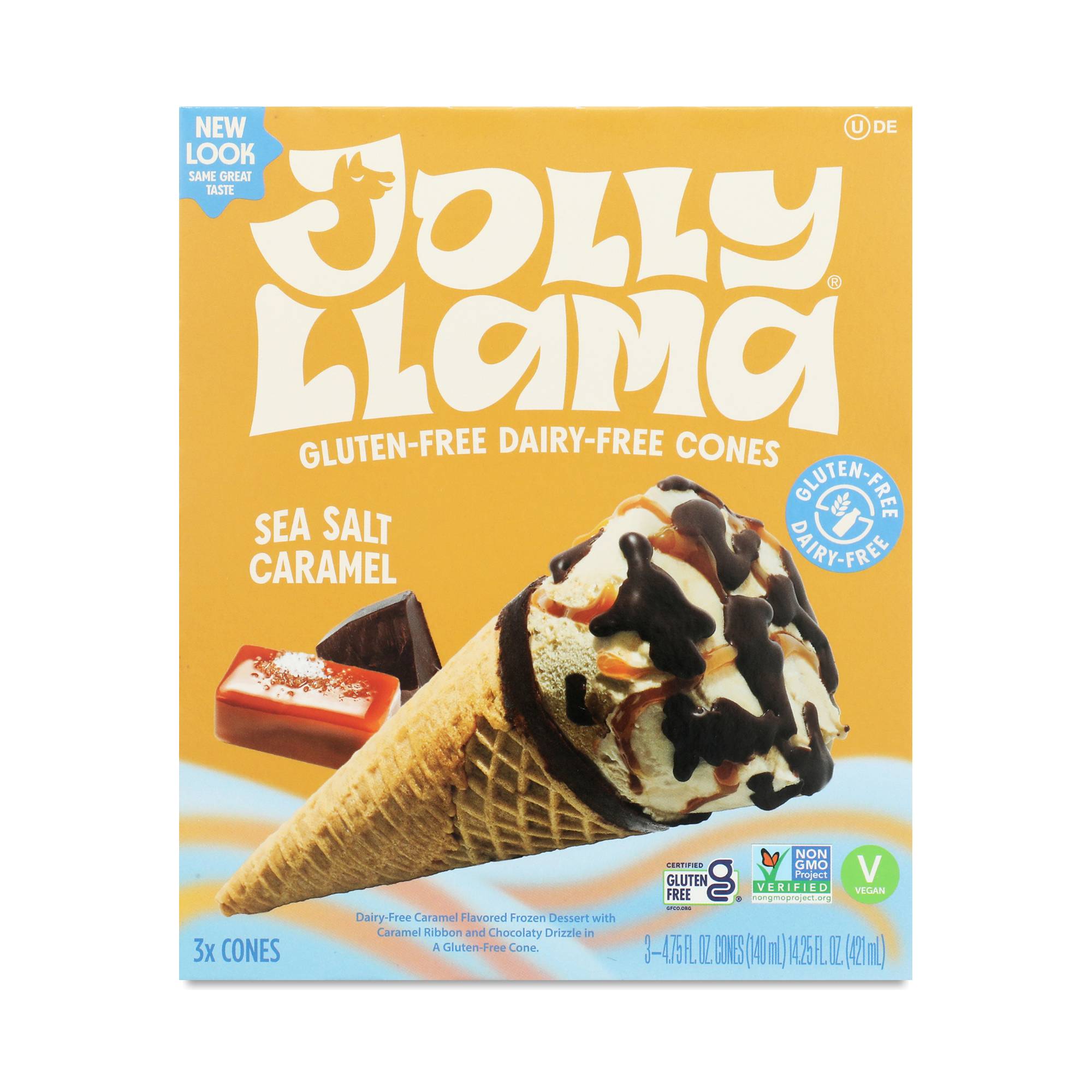 Sea Salt Caramel Cones