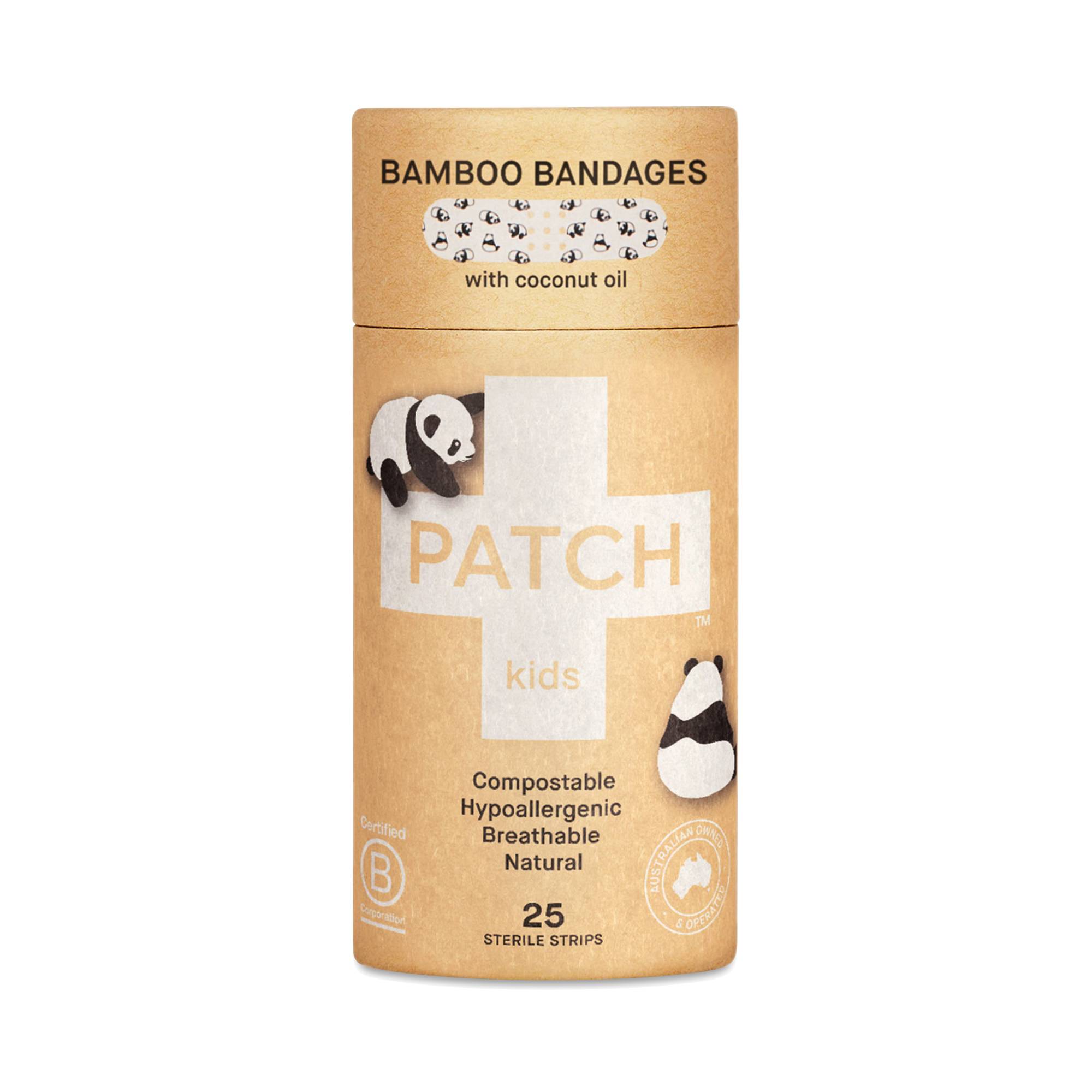 Coconut Oil Kids Adhesive Bamboo Bandages