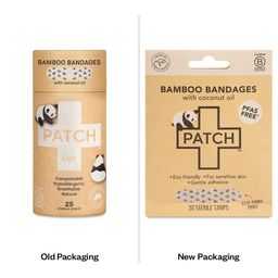 Bamboo Bandages with Coconut Oil