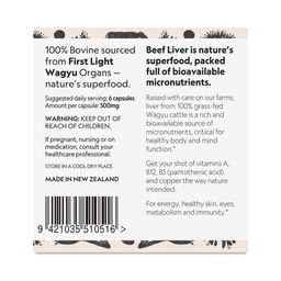 Micronutrients Beef Liver