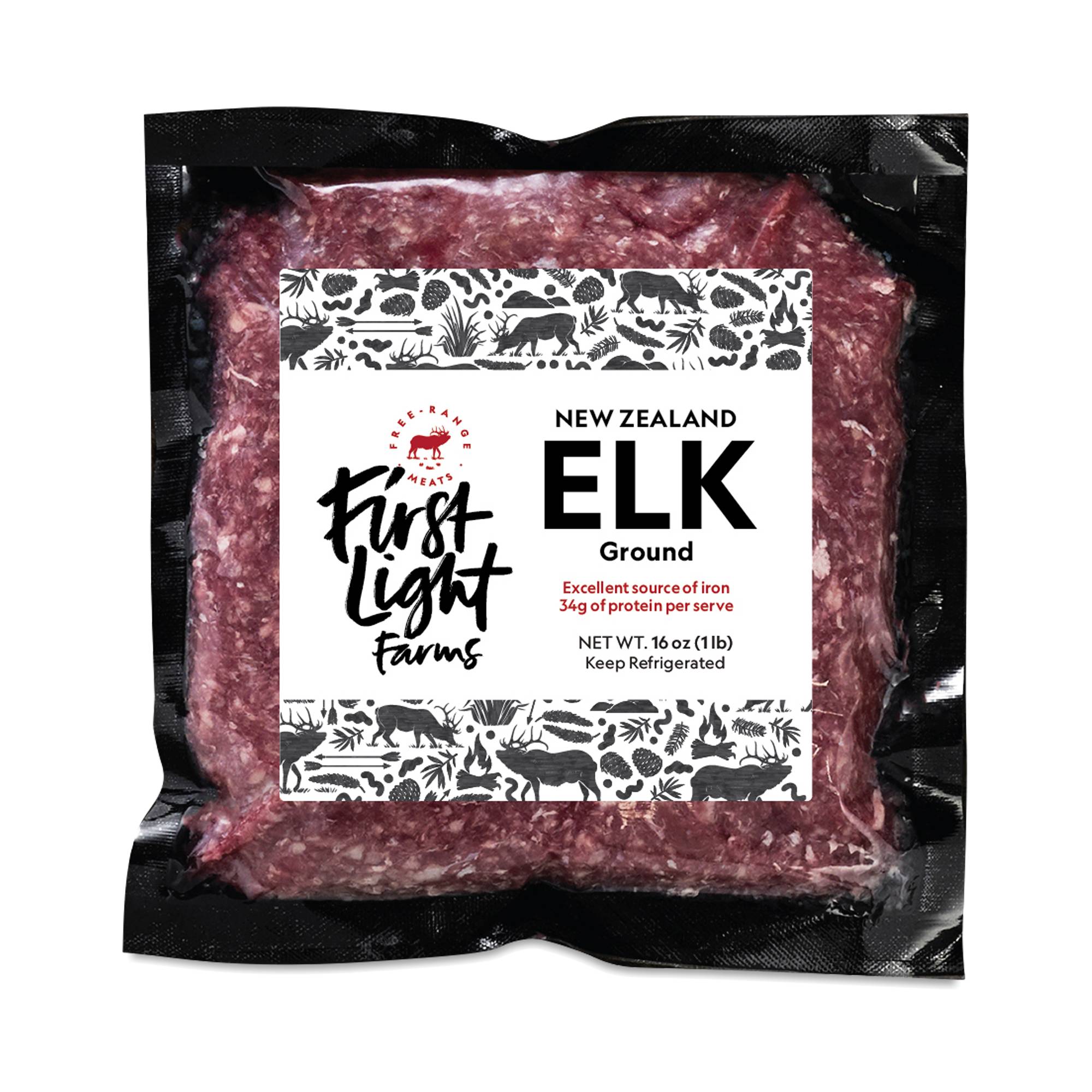 Pasture Raised Ground Elk