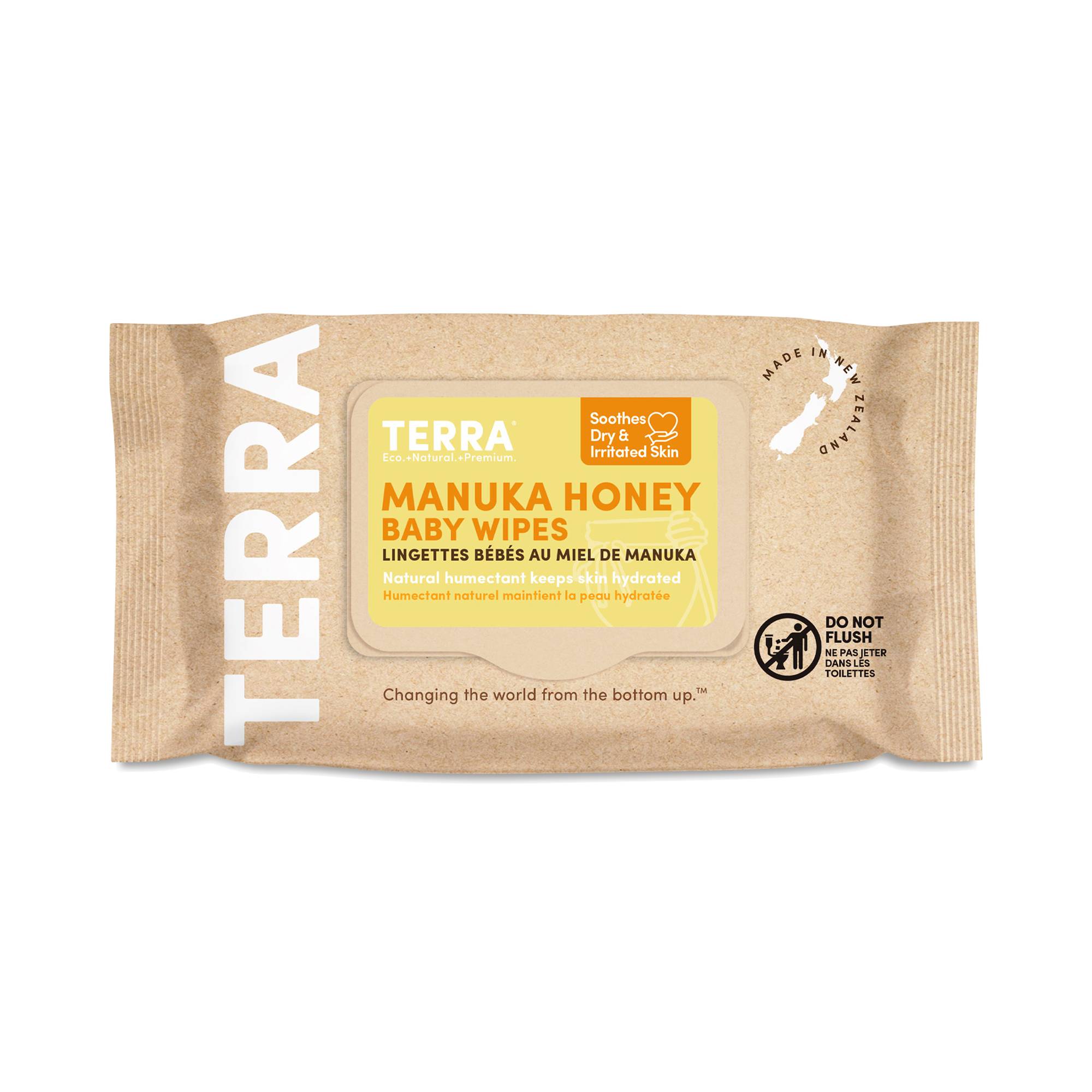 Bamboo Baby Wipes, Manuka Honey