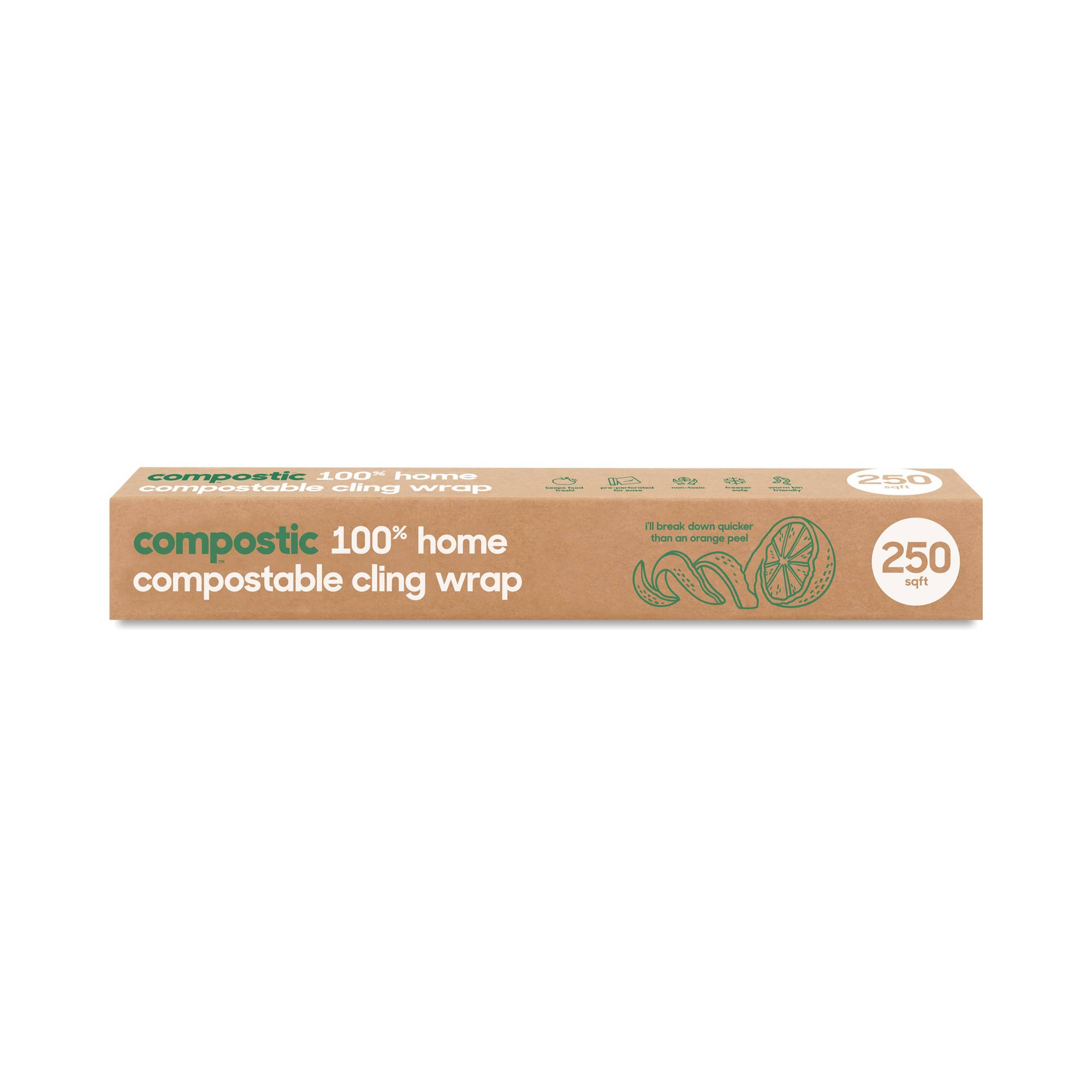 100% Home Compostable Cling Wrap