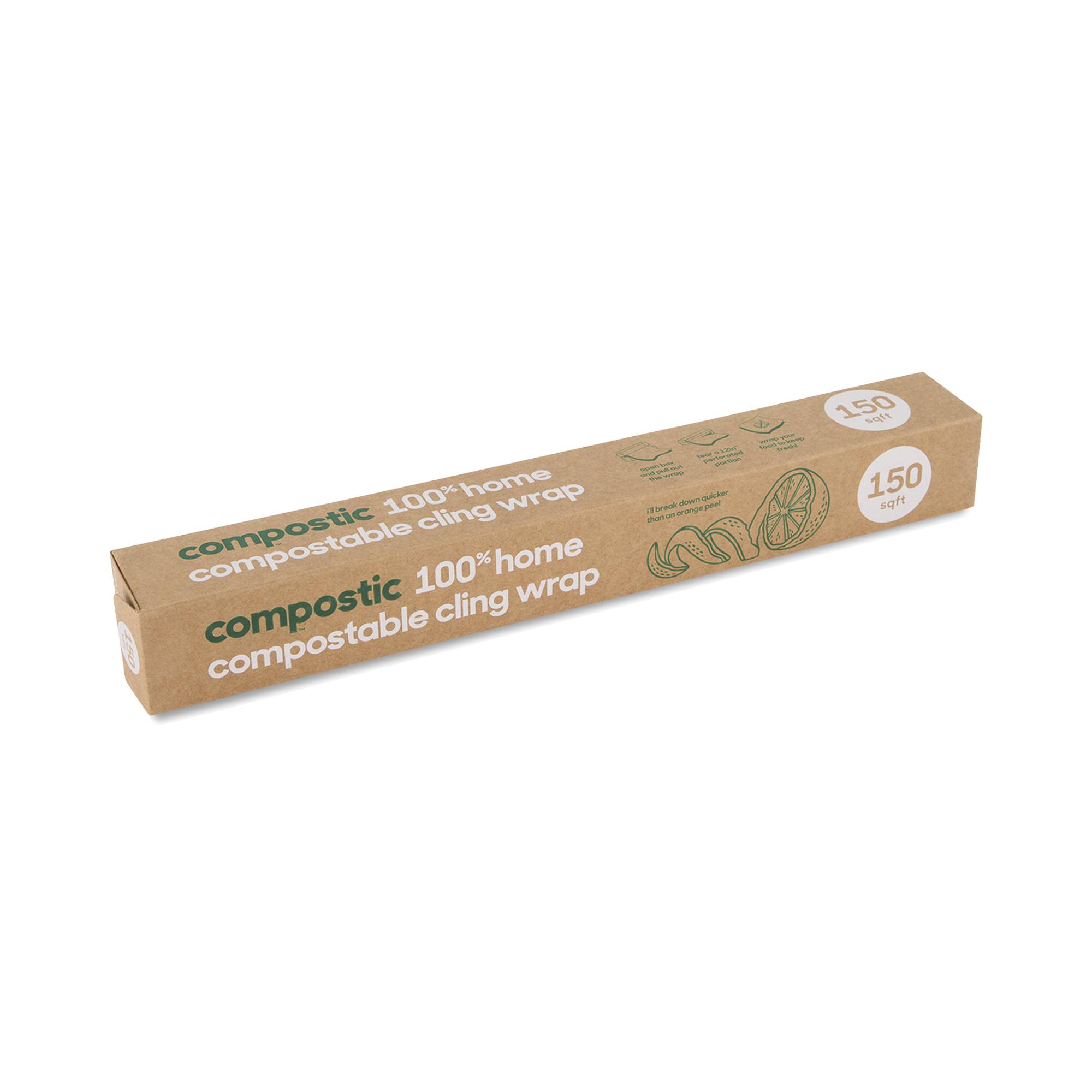 100% Home Compostable Cling Wrap