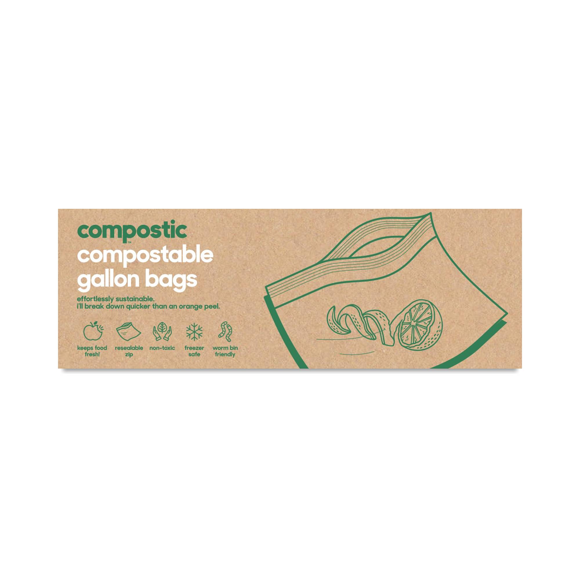 Compostable Gallon Bags