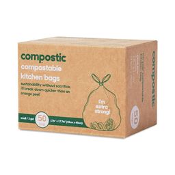 Compostable 3 Gallon Kitchen Bags