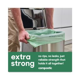 Compostable 13 Gallon Kitchen Bags