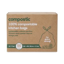 Compostable 13 Gallon Kitchen Bags