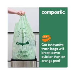 Home Compostable 13 Gallon Kitchen Food Scrap Bags