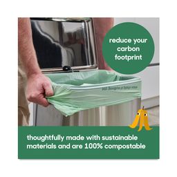 Home Compostable 13 Gallon Kitchen Food Scrap Bags