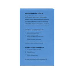 Organic Turkey Bone Broth