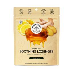 Propolis Soothing Lozenges, Ginger Lemon