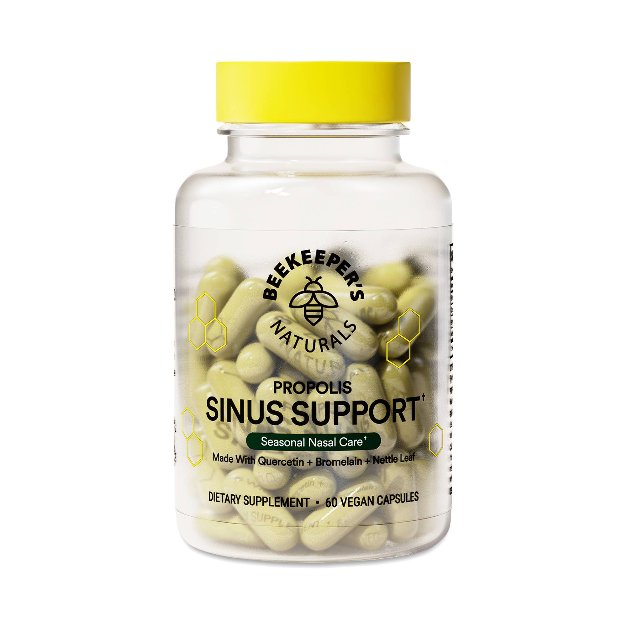 Propolis Sinus Support with Quercetin & Bromelain