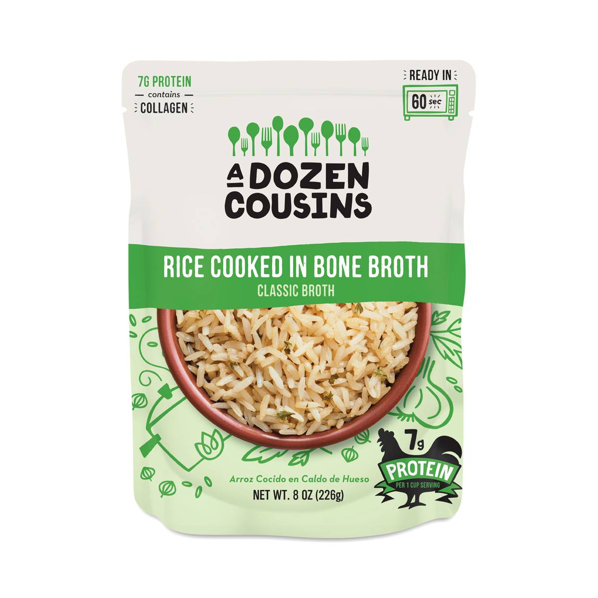 Bone Broth Rice, Classic Broth