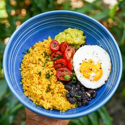 Bone Broth Rice, Spanish Yellow