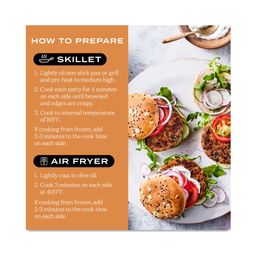 Protein Veggie Burger, Classic Smokehouse