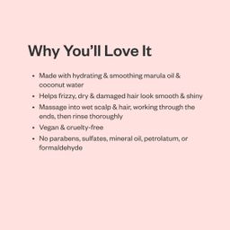 Simply Smoothing Shampoo, Coconut & Marula Oil