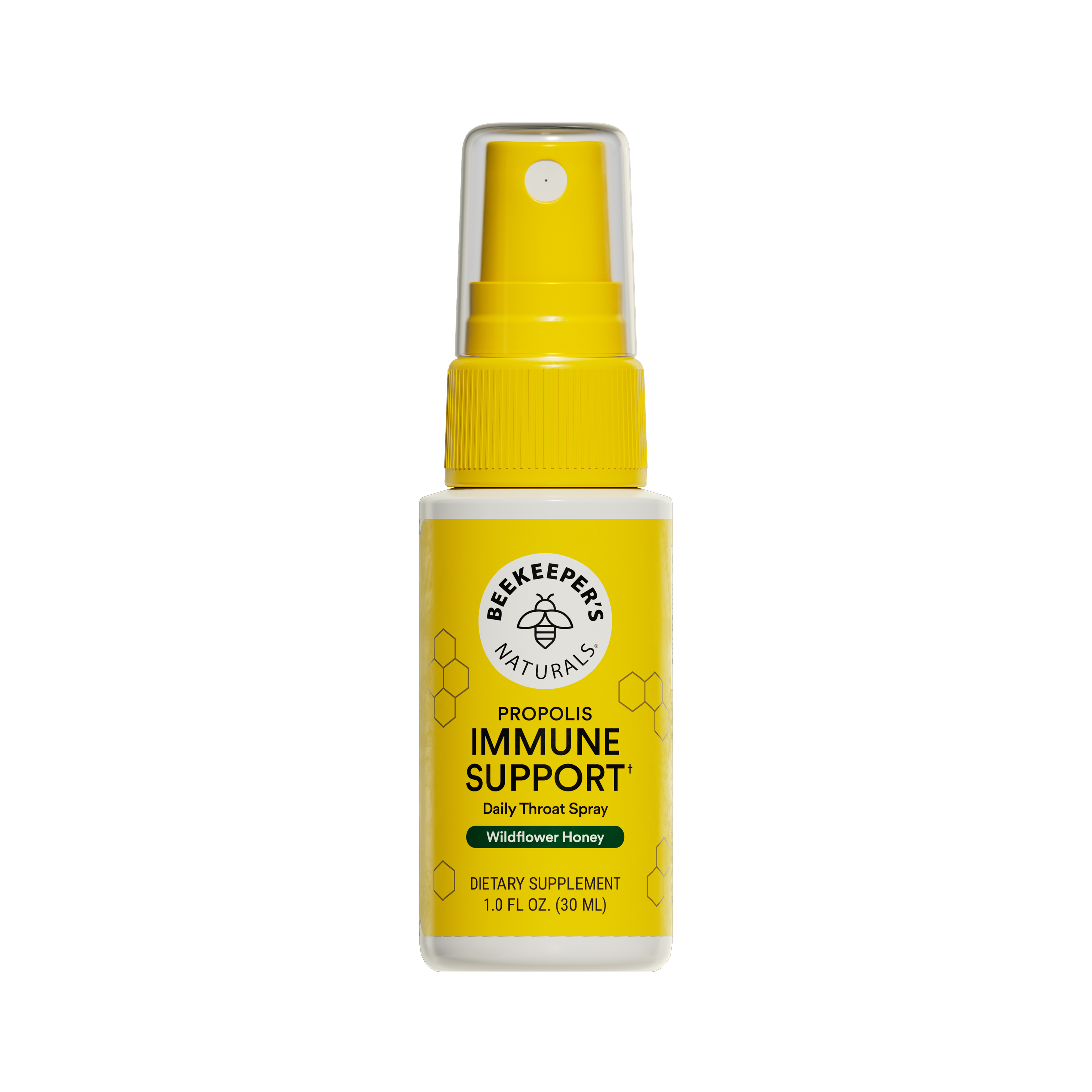Propolis Immune Support Daily Throat Spray, Wildflower Honey