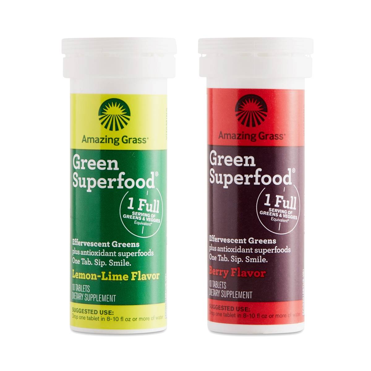 Green Superfood Effervescent Tablets by Amazing Grass Thrive Market