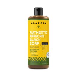 Authentic African Black Soap All-In-One, Eucalyptus Tea Tree