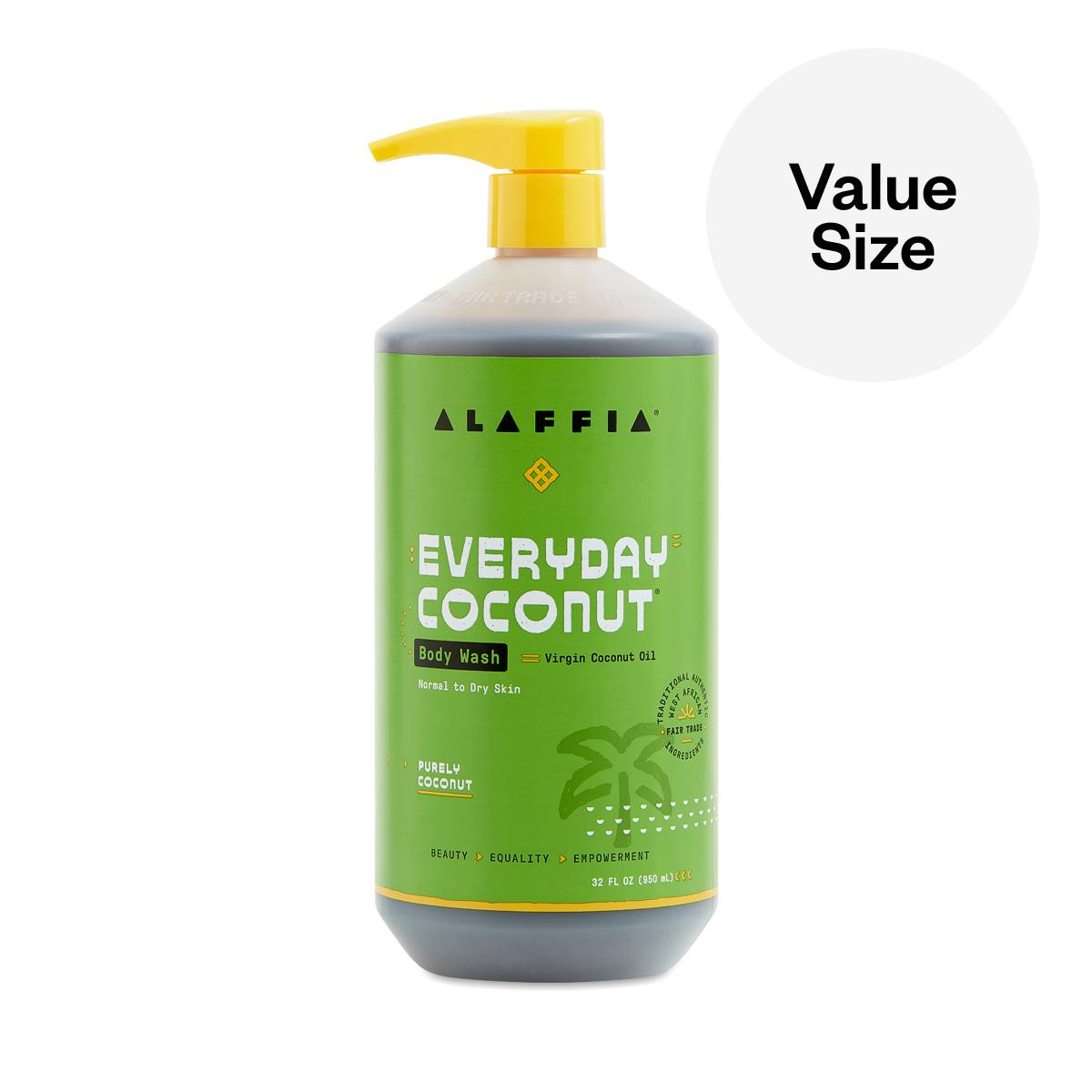 Everyday Coconut Body Wash, Purely Coconut