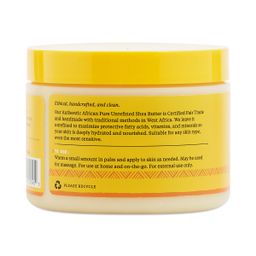 Pure Fair Trade Shea Butter, Unscented