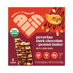 Nut & Seed Bars, Peruvian Dark Chocolate & Peanut Butter