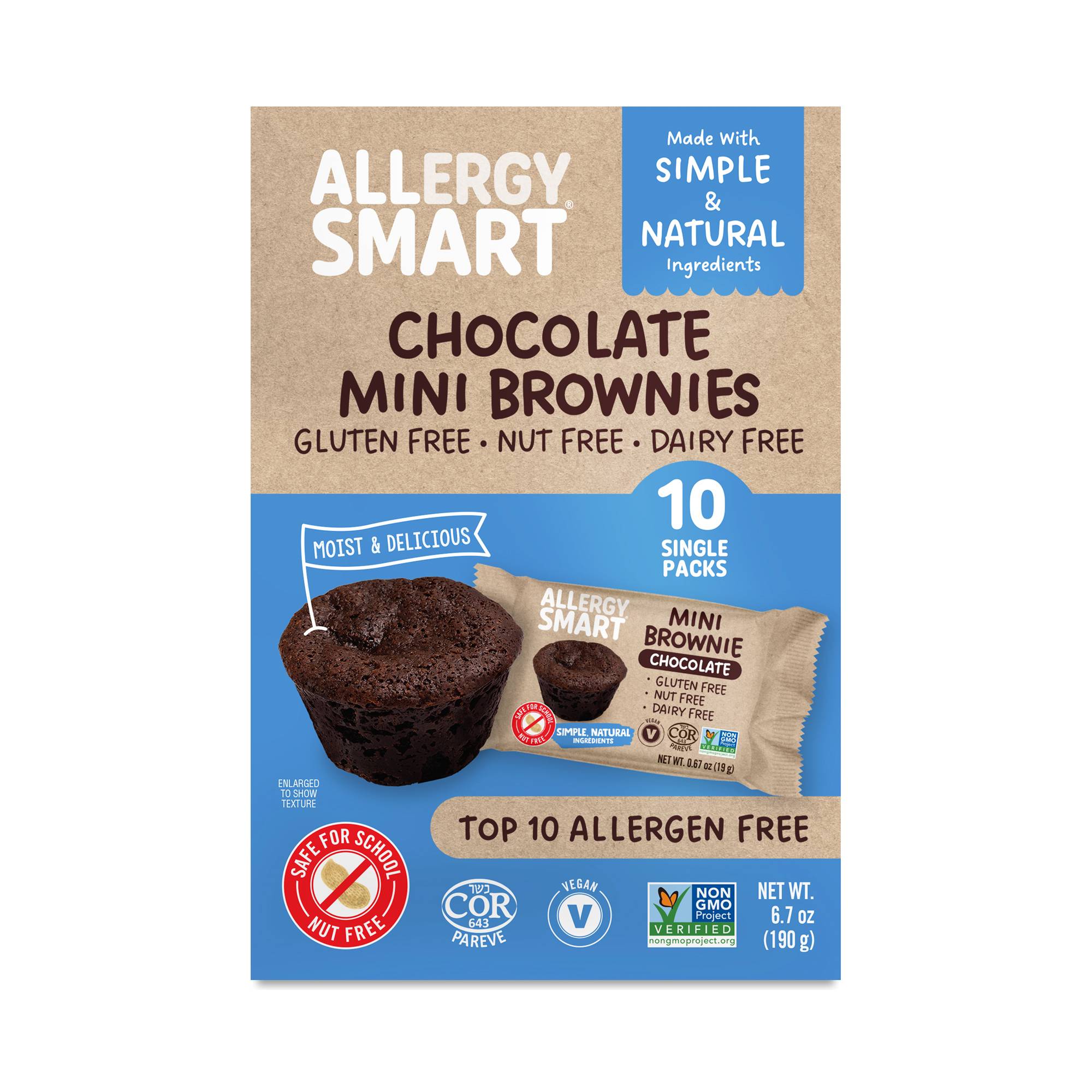 Mini Brownies, Chocolate