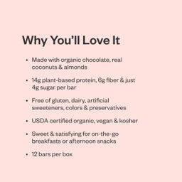 Protein Bar, Coconut Chocolate Almond