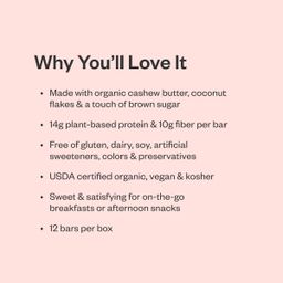 Protein Bar, Lemon Cashew