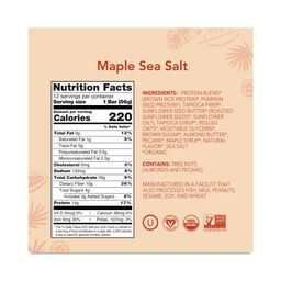 Protein Bar, Maple Sea Salt