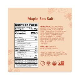 Protein Bar, Maple Sea Salt