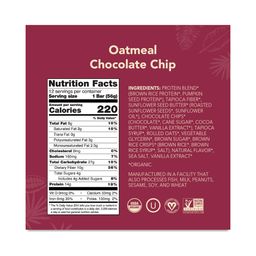 Protein Bar, Oatmeal Chocolate Chip