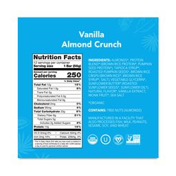 Protein Bar, Vanilla Almond Crunch
