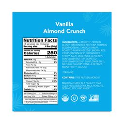 Protein Bar, Vanilla Almond Crunch