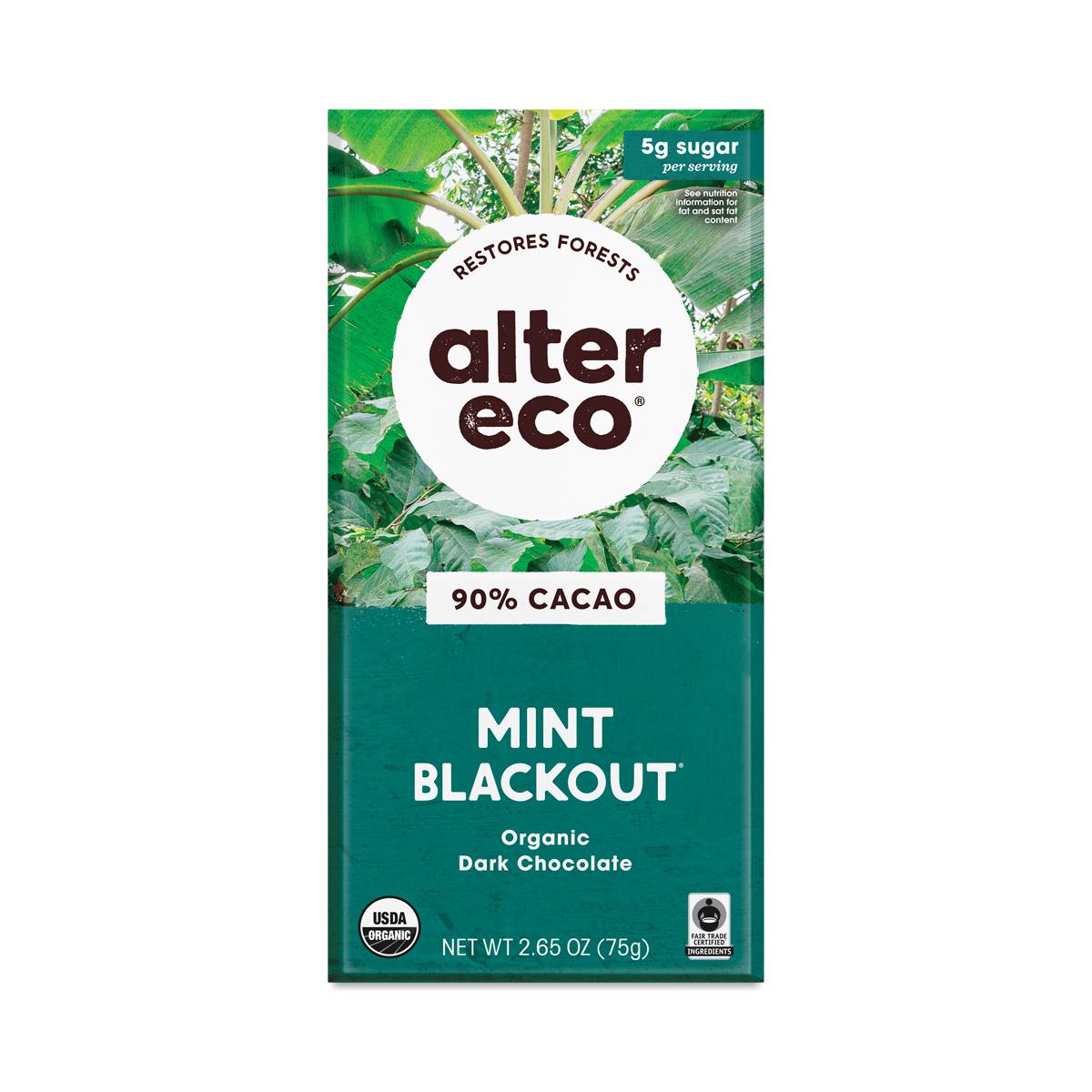 Chocolate Bar, Mint Blackout