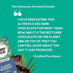 Organic Chocolate Bar, Classic Blackout